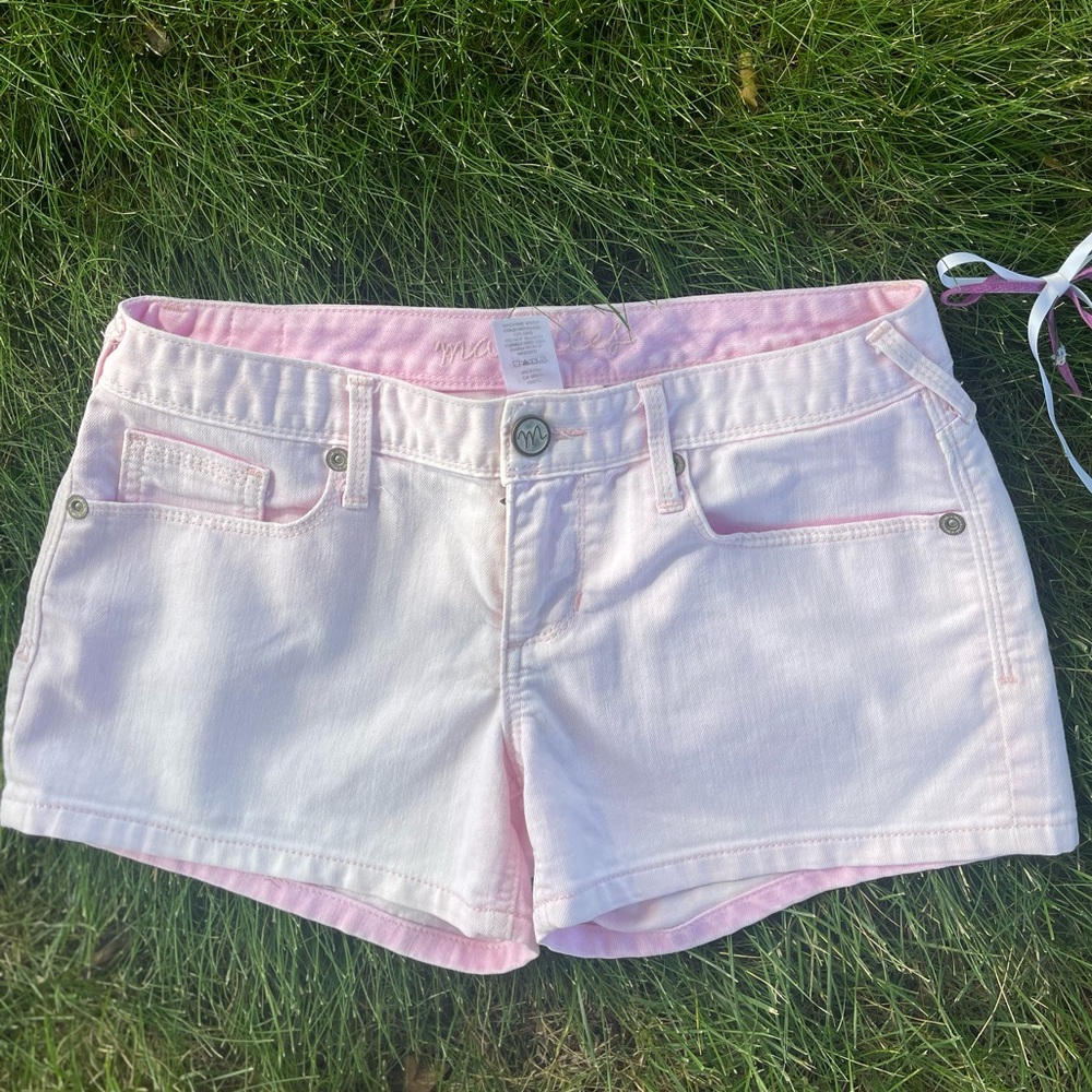 Maurice’s Cute Pink Jean Shorts Sz 5/6